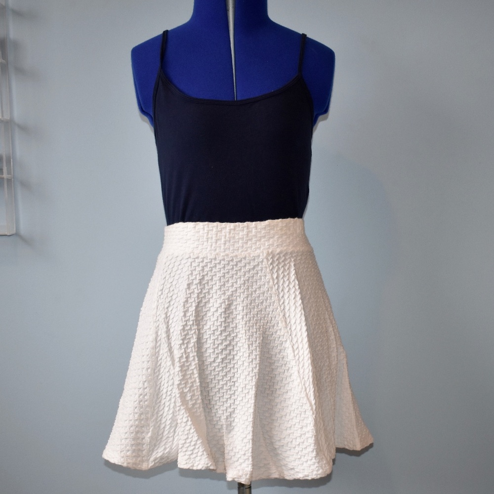 White Flowy Skirt